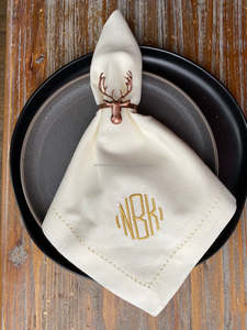 Anneau de serviette en métal moderne avec motif tête de cerf, idéal pour la rentrée scolaire, les mariages, les banquets, les hôtels, les restaurants, vaisselle écologique - Product Image 3