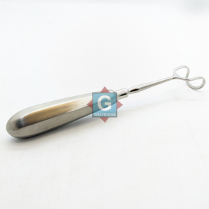 Écarteur dentaire Middeldorf, argenté, poignée ergonomique, instrument manuel de classe I - Product Image 2