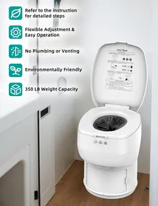 Inodoro para caravanas sin agua Loo Seal R1808 Recargable Fácil de Usar ENVÍO GRATUITO A TODOS LOS PAÍSES - Product Image 4
