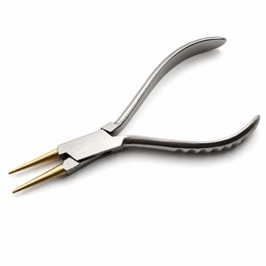 Pince à bec rond en laiton, outils de perçage, outil de fabrication de bijoux sans rayures ZetomedPro - Product Image 1