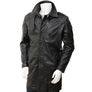 Meilleures ventes - Veste de motard pour homme en cuir véritable 100% - Style streetwear - Haute qualité - Imperméable et respirante - Product Image 1