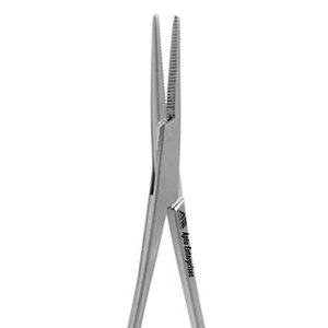 Pinces à moustiques pour manipulation de tissus en acier inoxydable incurvé 5.5 pouces 14 cm pinces hémostatiques chirurgicales pour l'hémostase de précision - Product Image 3