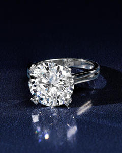 IGI/GIA Lab Grown Cut Diamond Vintage 14k jaune mariage/bague de fiançailles unisexe or blanc fin pour anniversaire fête-digne - Product Image 1