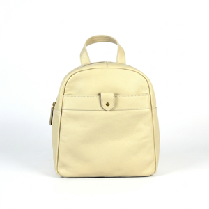 Custom Logo Genuine Leather Waterproof <b>Backpack</b> Spacious 5-10L Capacity Lightweight Design Zipper Closure Unisex Fashionable - Product Image 3