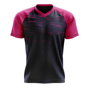 เสื้อยืดกีฬาแขนสั้นผู้ชาย ผ้าคอตตอนถัก 100% ระบายอากาศ แห้งเร็ว พิมพ์ลายแบบถ่ายโอนความร้อน คุณภาพสูงจากโรงงานผู้ผลิต (OEM)  แบบกำหนดเองได้ - Product Image 3