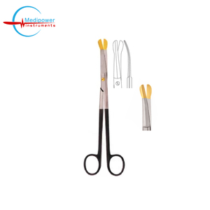 Supercut Solz Gold Tip Surgical Scissor Stainless Steel Precision Dissecting Scissors Cosmetic Surgery <b>Instruments</b> OEM Available - Product Image 4