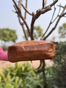 Nuevo Bolso Tote de Cuero Crunch, Elegante Bolso de Compras, Bolso de Mano para Mujer, Multiusos, Diseño Único - Product Image 3