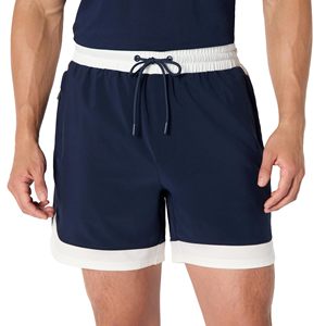 Pantalones Cortos Cargo de Algodón para Hombre, Estilo Casual de Verano, Diseño Sólido con Múltiples Bolsillos, Ropa Urbana 100% Algodón, Color Azul - Product Image 2