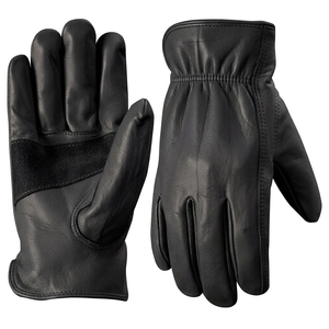 Safety <b>Gloves</b> Workers Construction <b>Gloves</b> Cowhide Split Double Palm Leather <b>Work</b> <b>Gloves</b> - Product Image 1