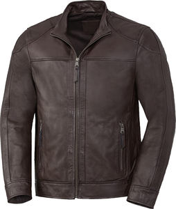 Veste en cuir marron véritable sur mesure pour hommes – Veste de mode en cuir marron authentique pour hommes - Product Image 6