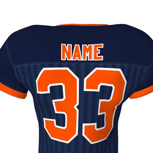 Maillot de football personnalisé imprimé, anti-transpiration, pour jeunes et adultes, sublimé, pour équipe de football américain, à vendre - Product Image 5