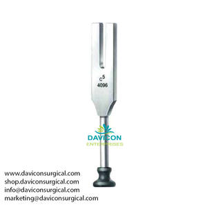 Instrumentos quirúrgicos manuales de diapasones C 128 de alta calidad hechos de acero inoxidable - Product Image 6