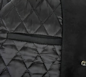 Chaqueta Varsity de Lana Personalizada OEM ODM para Hombre, Estilo Urbano de Invierno, Cuello Alto, Botones Frontales, Logotipo Frontal, Fabricante - Product Image 3