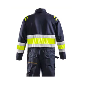 Combinaison de travail unisexe réfléchissante pour hommes et femmes, idéale pour la soudure, la réparation automobile, l'atelier, les mécaniciens, grandes tailles - Product Image 4