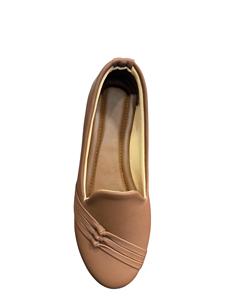 Zapatos planos de plataforma de PU marrón con lazo, mocasines sin cordones con punta redonda, zapatos casuales para mujer - Product Image 2