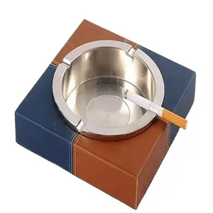 Modern <b>Ashtray</b> for Home tableware Office Hotel Restaurant Holder decor custom logo modern design Human Wood metal <b>ashtray</b> bowl - Product Image 1