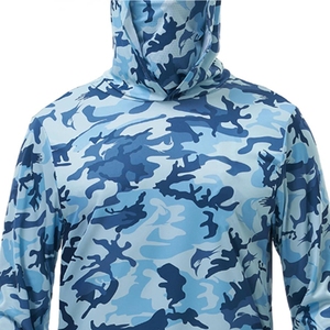 Sudadera de Pesca Transpirable con Protección UPF, Camisa Ligera con Capucha y Cubre Rostro para Deportes de Pesca al Aire Libre - Product Image 5