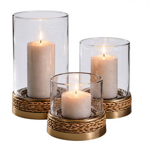 Portavelas Metálico para Decoración del Hogar |   Elegante Candelabro Decorativo Hecho a Mano con Color Personalizado para Navidad y Pascua - Product Image 1