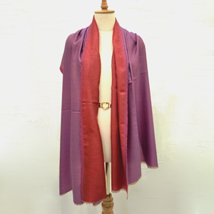 Bufandas de cachemira súper suaves de doble color reversibles, bufandas lisas de dos colores para calentar el cuello y los hombros, bufanda de doble color de moda. - Product Image 3