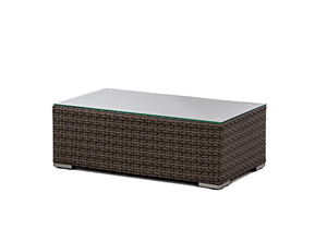 Conjunto de Sofás de Ratán PE para Exteriores, Contemporáneo, con Cojines Grises, Muebles de Jardín Impermeables, Diseño Moderno para Vivir al Aire Libre - Product Image 2