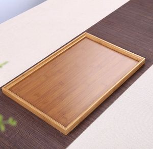 Bandeja Rectangular de Madera Hecha a Mano – Elegante Bandeja de Madera Natural para Desayuno, Té, Café y Aperitivos para Cocina, Mesa de Comedor - Product Image 5