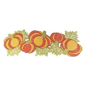 Stylish Floral Beaded <b>Table</b> <b>Runner</b> For Festive <b>Table</b> Needlework Luxury Handmade Embroidered <b>Runner</b> For <b>Dining</b> Room Accent - Product Image 2