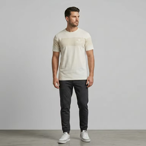Camisetas Personalizadas para Hombre al por Mayor de Fábrica, 100% Algodón, Servicio OEM, Anti-Pilling, Transpirables, Diseño Premium de Alta Calidad, Ecológicas - Product Image 1