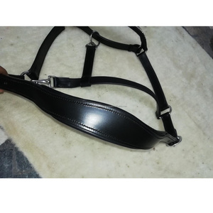 Cabestro de caballo de cuero Premium de alta calidad, único y elegante con cristales ostentosos, productos de caballo decorativos elegantes - Product Image 4