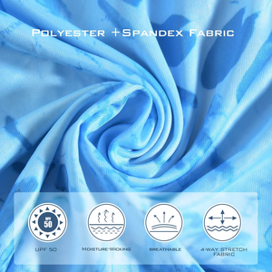 Chemises de pêche pour hommes à manches longues respirantes anti-UV UPF 50 à séchage rapide avec capuche - Product Image 2