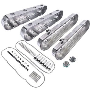 ฝาครอบวาล์วอะแดปเตอร์สำหรับเครื่องยนต์เชฟโรเลต Small Block V8 LS1 LS2 LS3 LS6 293 325 364 376 427 Ci 8082 3P 8082 3 JM8082 3 วาล์ว แบบขัดเงา - Product Image 6