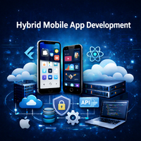 Développement d'applications mobiles hybrides avancées utilisant Flutter React Native, UI/UX haute performance, version Internet, MAC, Linux