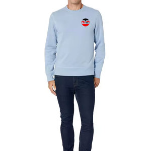 Sweat-shirts pour hommes grande taille, contraste de couleurs, basiques, col rond, vêtements pour hommes, sweat-shirts par Burhan Sports - Product Image 5