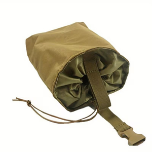 Sac de ceinture tactique pliable MOLLE en nylon avec cordon de serrage pour la chasse et le camping - Product Image 3
