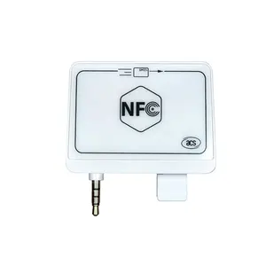 작은 AudioJack 안드로이드 모바일 NFC 판독기