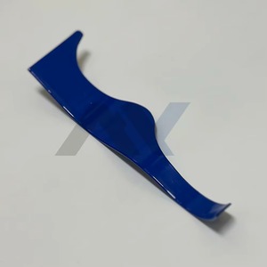 Navaja de Afeitar Profesional Estilo Dominicano, Curva, Ligera, de Acero Inoxidable, Manual, con Cuchilla No Recta y Repuesto - Product Image 3