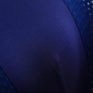 Boxer Briefs pour Hommes en Spandex Tricoté, Taille Basse, Respirant, Rayé, Doux, Bleu - Product Image 2
