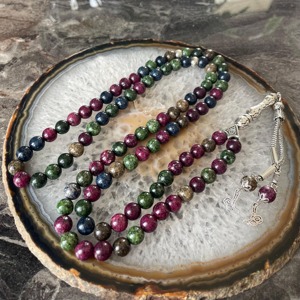 Resin Beads Tasbih Zenith Pulse Tasbeeh Aetheric Bond Sibha Vanguard Soul Prayer Beads Nexus <b>Spirit</b> Dhikr Tool Elysian - Product Image 5
