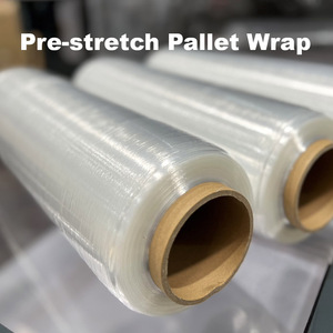 Nouveau style de film étirable transparent en PE de 50 cm de large, rouleau d'emballage en plastique moulé souple pour fabricants de film étirable - Product Image 6