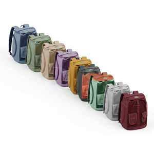 Sac à dos de voyage sur mesure 100 % haute qualité, multi-poches, en polyester durable, avec dos en maille respirante et bretelles réglables - Product Image 1