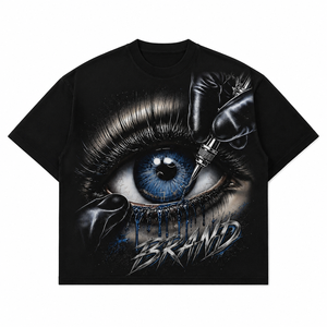 Camiseta deportiva Eyre con estampado gráfico personalizado, 100% algodón jersey, estilo moderno, manga corta, para uso unisex. - Product Image 4