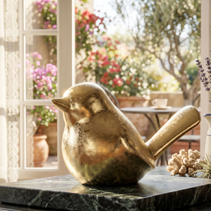 Figura Decorativa Moderna de Pájaro de Aluminio para Decoración de Interiores del Hogar y la Oficina - Product Image 4