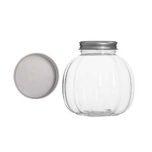 Premium Quality Round Glass <b>Jar</b> with Metal Lid Wholesale for Kitchen Food Storage Indian Supplier for Weddings - Product Image 4