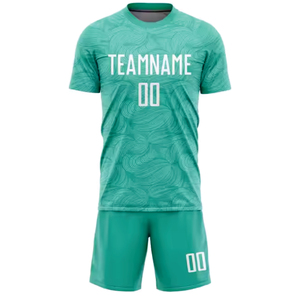Tenue de football de luxe, kit de football de qualité supérieure, maillot et short respirants pour équipe professionnelle, vêtements de sport en gros - Product Image 5