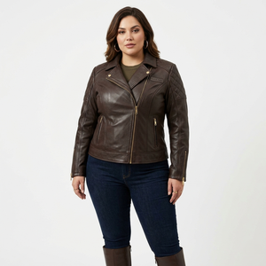 Abrigo de Cuero Genuino Personalizado de Talla Grande – Hecho a Medida Según Sus Especificaciones - Product Image 6