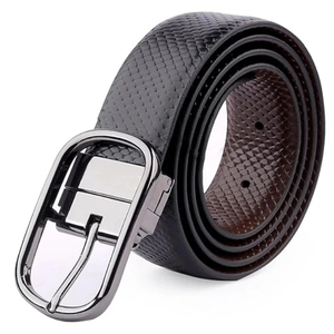 Ceinture en cuir véritable pour femme, vente en gros, avec logo personnalisé, style streetwear urbain moderne, finition haut de gamme et boucle réglable - Product Image 5