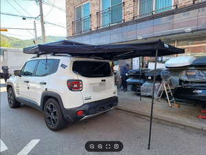Toldo TRAP OVERLAND de 2.2m, toldo lateral de 270° para overlanding, toldo resistente al viento para coche todoterreno, toldo independiente 4x4 de alta resistencia. - Product Image 3