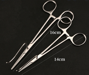 Pinces de stérilisation pour chiens de compagnie professionnelles en acier inoxydable 14 cm Prix de gros Fabricants Fournisseurs au Pakistan - Product Image 2