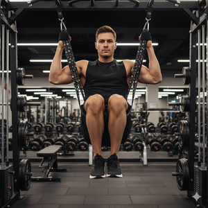 Correas acolchadas Rexfit Sport para barra de dominadas, soporte de brazo de alta resistencia para entrenamiento de core, elevaciones de piernas y equipo de ejercicio abdominal. - Product Image 2