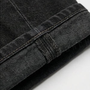 Shorts de Mezclilla de Color Personalizado, Cintura Alta, Corte Recto, para Mujer, Estilo Casual de Verano, Jeans Holgados, Ropa Urbana a la Moda - Product Image 6