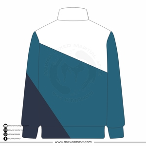 Mawra Veste coupe-vent imperméable pour homme, veste de sport légère et respirante, patchwork, pour la course à pied et les voyages - Product Image 6